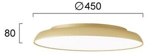 LED Stropní svítidlo ART LED/40W/230V zlatá