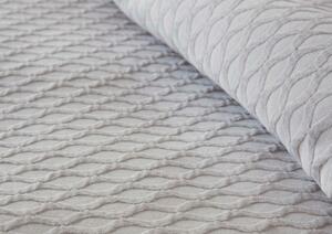 Textil Antilo Šedobéžový přehoz Dante Lino, sada se 2 povlaky na polštáře 70x50 cm Rozměr: 250x270 cm