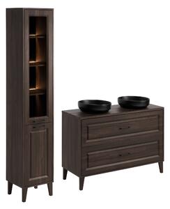 Comad Set koupelnového nábytku Dorothy Ristretto 120 dub ristretto (5 kusů nábytku)