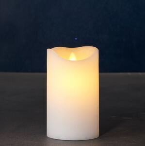 SIRIUS Vosková led svíčka Sara exclusive - 12,5cm, bílá