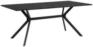 JÍDELNÍ STŮL, černá, barvy břidlice, 180/90/75 cm MID.YOU, Online Only