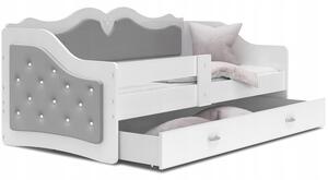 Dětská postel LILI K | Trinity 160 x 80 cm Barva: Pudrovorůžová
