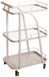 SERVÍROVACÍ VOZÍK, světle šedá, 35/45/79 cm XXXL, Online Only