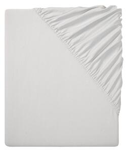LIVARNO home Žerzejové napínací prostěradlo, 90-100 x 200 cm (světle šedá) (100364921002)