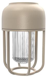 Houe Béžová kovová solární LED lampa Light No. 1