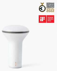 FARO BUDDY přenosná stolní lampa, šedá, 3W