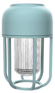 Houe Tyrkysová kovová solární LED lampa Light No. 1
