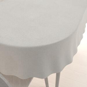 Biante Dekorační oválný ubrus BKL-602 Světle béžový režný 60x100 cm
