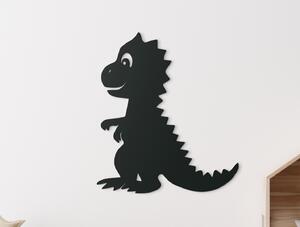 Drevko Dřevěná samolepka do dětského pokoje Dinosaurus