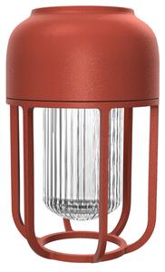 Houe Červená kovová solární LED lampa Light No. 1