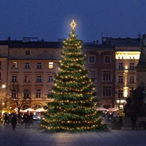 DECOLED LED světelná sada na vánoční stromy vysoké 6-8 m, teplá bílá