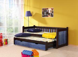 ArtBed Dětská postel s přistýlkou FILIP Provedení: Borovice přírodní