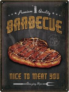 Nostalgic Art Plechová Cedule Barbecue Premium Quality