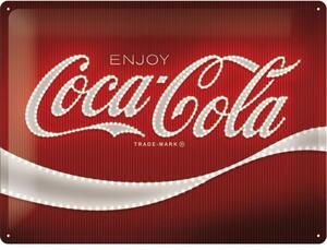 Nostalgic Art Plechová Cedule Coca-Cola Lights Logo