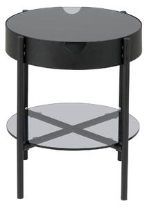 Černý Konferenční stolek Tipton 50 × 45 × 45 cm ACTONA