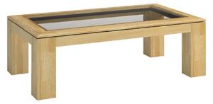 Konferenční stolek Rossano prosklený 120 cm