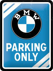 Nostalgic Art Plechová Cedule BMW Parking Only