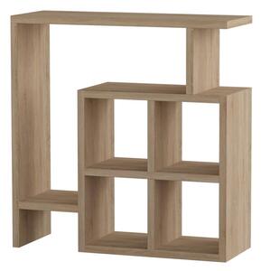 ODKLÁDACÍ STOLEK, barvy dubu, kompozitní dřevo, 55/20/57 cm Livetastic, Online Only