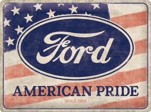 Nostalgic Art Plechová Cedule Ford American Pride