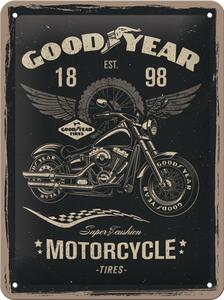 Nostalgic Art Plechová Cedule Good Year Motorcycle