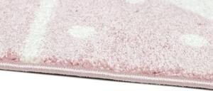 Breno Kusový koberec CANDY 158 Rose, Růžová, Vícebarevné, 80 x 150 cm