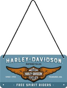 Nostalgic Art Plechová Cedule Harley-Davidson Free Spirit Riders