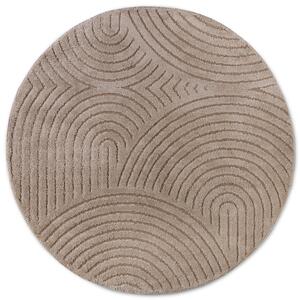 Koberec Elle Decoration New York Panglao taupe kruh