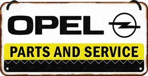 Nostalgic Art Plechová Cedule Opel Parts And Service