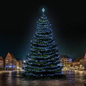 DECOLED LED světelná sada na vánoční stromy vysoké 21-23 m, modrá