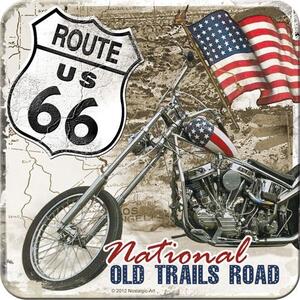 Nostalgic Art Plechové Podtácky Route 66 - Old Trails Road