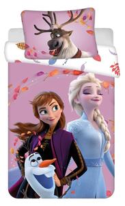 Bavlněné dětské povlečení do postýlky 100x135 cm Frozen "Wind" – Jerry Fabrics