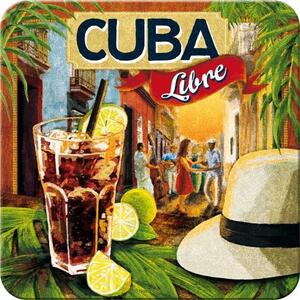 Nostalgic Art Plechové Podtácky Cuba Libre