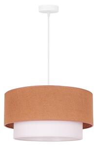 Duolla - Lustr na lanku BOHO 1xE27/40W/230V pr. 45 cm béžová/bílá
