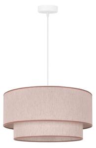 Duolla - Lustr na lanku BOHO 1xE27/40W/230V pr. 45 cm béžová