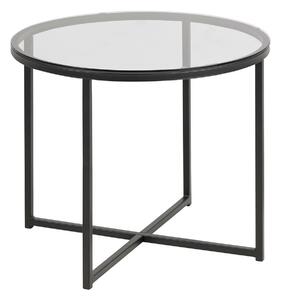 ACTONA Odkládací stolek Cross šedá 45 × 55 × 55 cm