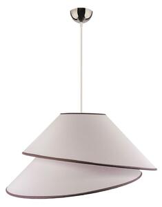 Duolla - Lustr na lanku COCO 1xE27/40W/230V pr. 50 cm bílá
