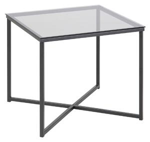 ACTONA Odkládací stolek Cross šedá 45 × 50 × 50 cm