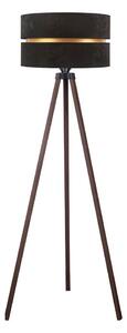 Duolla - Stojací lampa DUO 1xE27/60W/230V pr. 44 cm černá/hnědá
