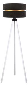 Duolla - Stojací lampa DUO 1xE27/60W/230V pr. 44 cm černá/bílá