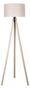 Duolla - Stojací lampa 1xE27/60W/230V pr. 44 cm krémová/béžová