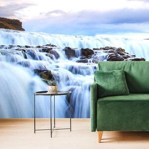 Fototapeta vodopády na Islandu - 450x300 cm