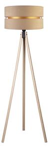 Duolla - Stojací lampa DUO 1xE27/60W/230V pr. 44 cm béžová