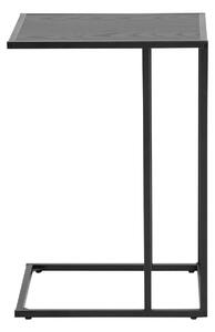 ACTONA Odkládací stolek Seaford černá 63 × 43 × 35 cm