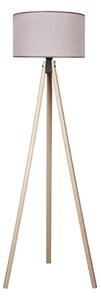 Duolla - Stojací lampa 1xE27/60W/230V pr. 44 cm béžová