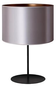 Duolla - Stolní lampa CANNES 1xE14/15W/230V pr. 20 cm stříbrná/měděná/černá