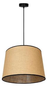 Duolla - Lustr na lanku CONE 1xE27/15W/230V pr. 40 cm hnědá/černá