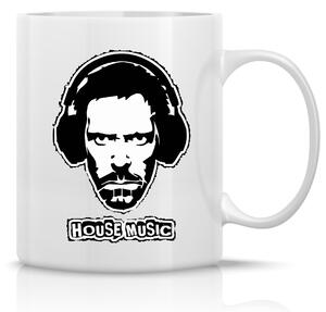 DR. HOUSE - klasický bílý keramický hrníček 300 ml
