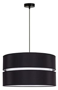Duolla - Lustr na lanku DUO 1xE27/15W/230V pr. 40 cm černá/bílá