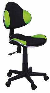 Dětská židle Q-G2 | černo-zelená