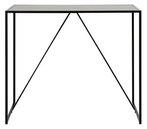 ACTONA Barový stůl Seaford černá 105 × 120 × 60 cm